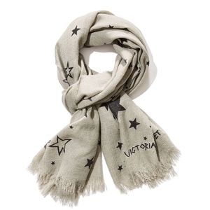 Victoria Secret Winter Angel Night Stars Scarf